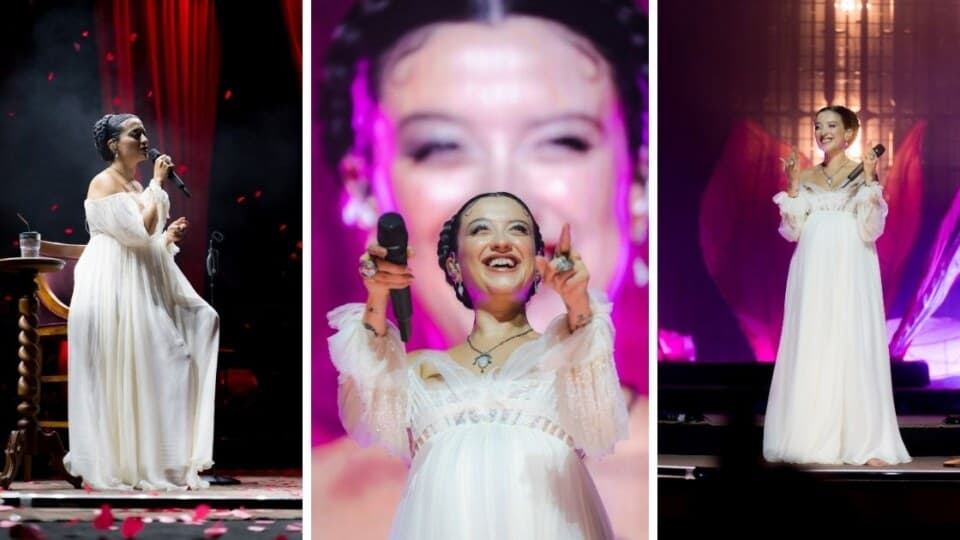 Melike Şahin Harbiye Sahnesinde Duygusal ve Coşkulu Bir Geceye İmza Attı